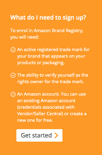 amazon brand registry